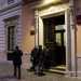 L'ingresso del liceo. Lo stabile risale al 1882 e apparteneva al signor Prosper Chartroux che lo fece costruire come propria dimora